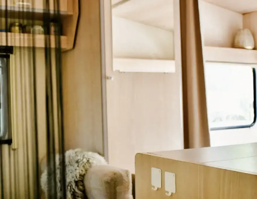 Leuke caravan te koop