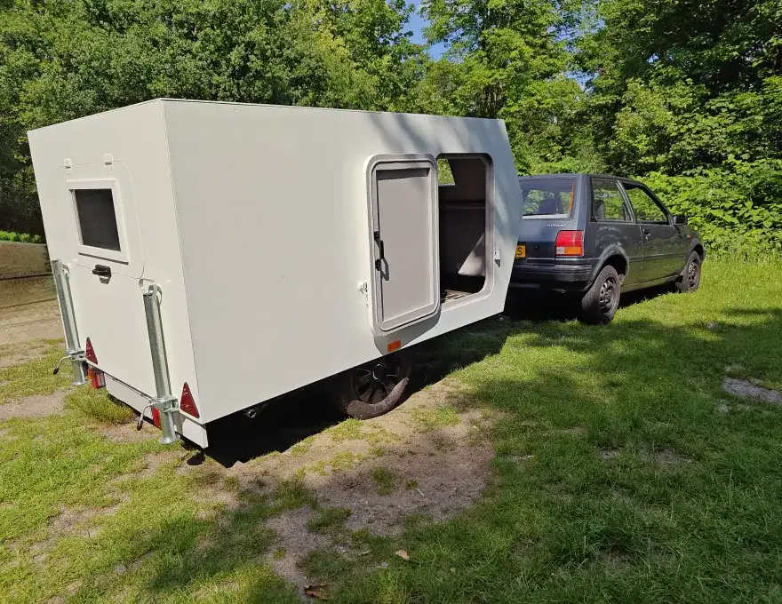 Micro-caravan - geschikt voor iedere auto