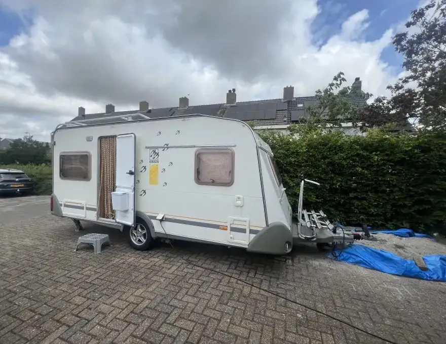 Helemaal compleet en klaar om mee op vakantie te gaan