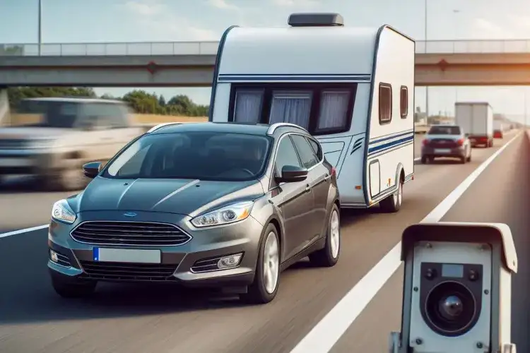 Maximale snelheid met een caravan per land