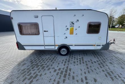 Knaus Sudwind 450 bouwjaar 2003 met Isabella voortent en Bovag 2024 - caravan te koop