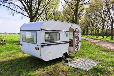 Retro caravan - Knaus Monsun uit 1986 - caravan te koop