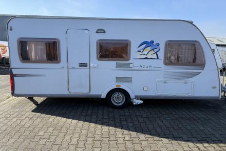 Knaus Azur 500 EU bouwjaar 2005 met enkele bedden en mover - caravan te koop