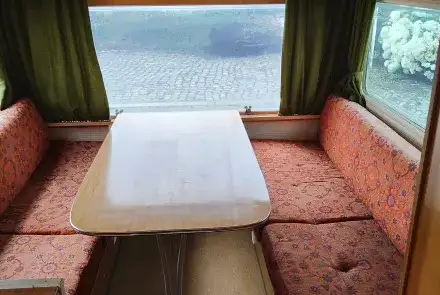 Caravan Tabbert Comtesse 510 vakantieklaar vintage 1975 dubbel-asser tot 6pers. - caravan te koop