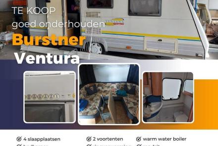 Topper voor weinig geld - caravan te koop