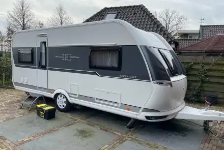 Hobby540 ul Mover airco Levelsysteem - caravan te koop